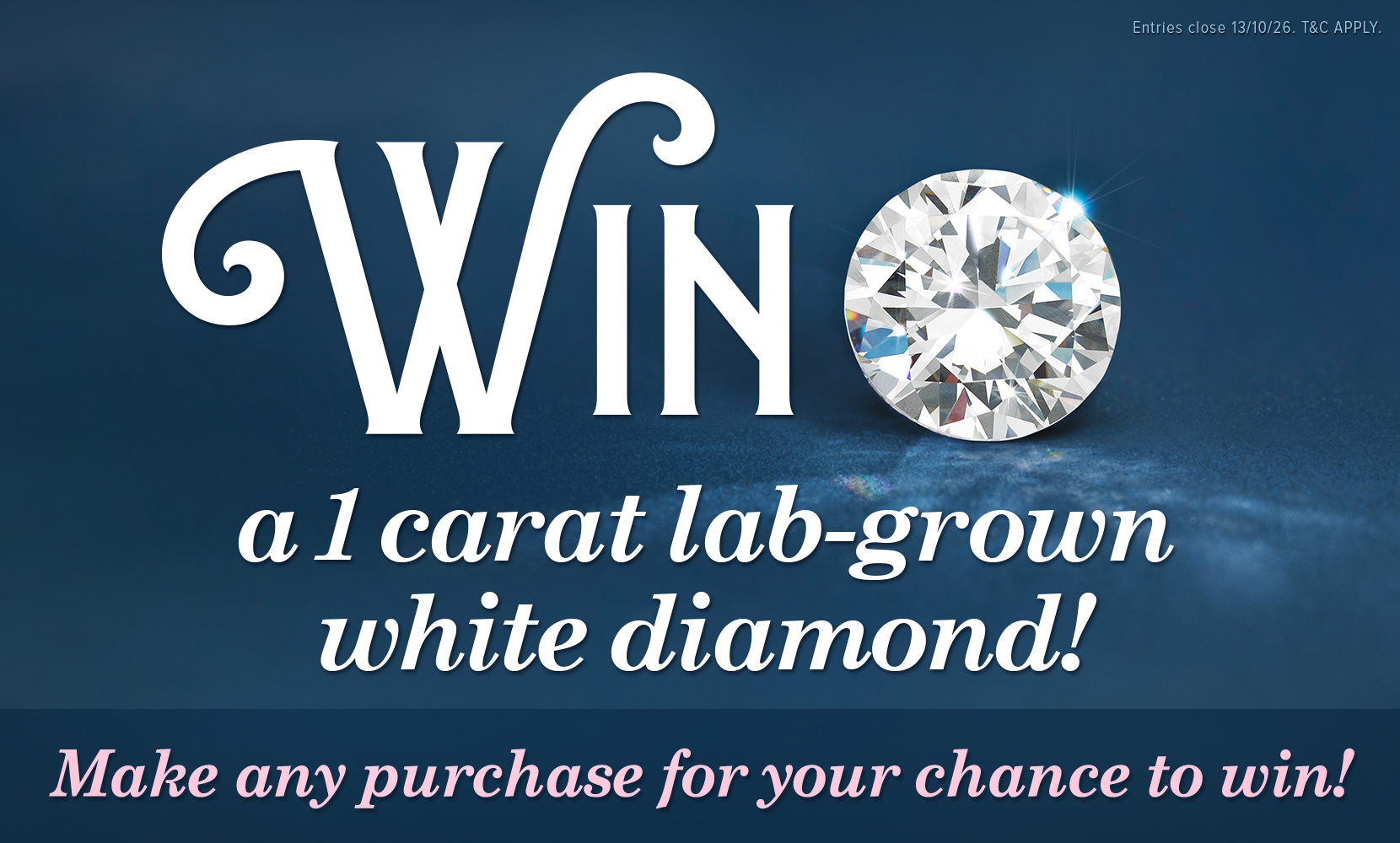 Win a 1 carat diamond!