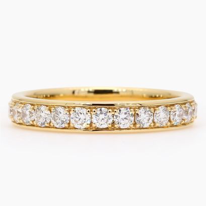 Jasny white diamond band