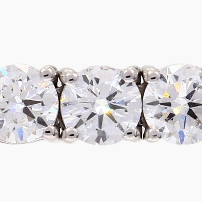 Lovelle 9 total carat white lab-grown diamond tennis bracelet
