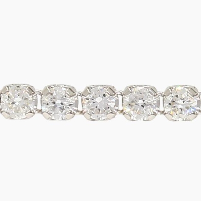 Luella 1.25 total carat white lab-grown diamond tennis bracelet