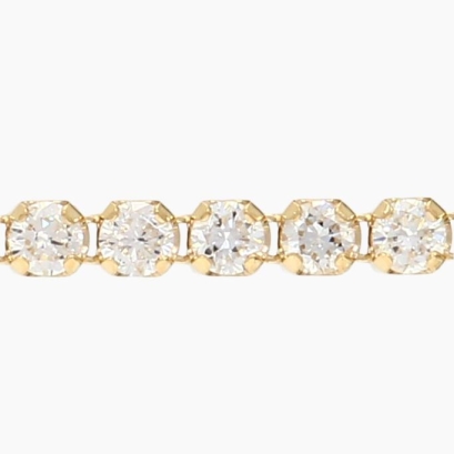 Luella 1.25 total carat white lab-grown diamond tennis bracelet