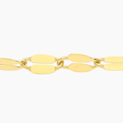 46cm 9 karat yellow gold Forzatina chain