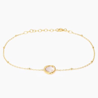 Cove white South Sea oyster pearl shell bracelet