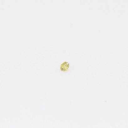 0.01 Carat round-cut fancy green diamond