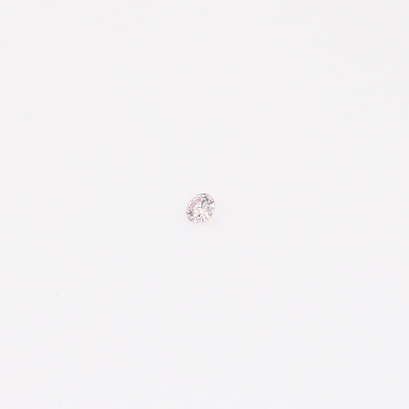 0.01 Carat round-cut FLP Argyle pink diamond