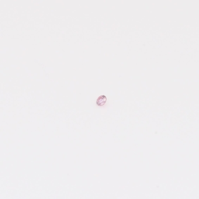 0.01 Carat round-cut FPP Argyle pink diamond