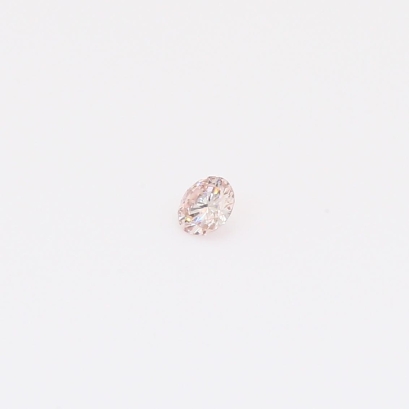 0.065 carat round-cut FLP  Argyle pink diamond