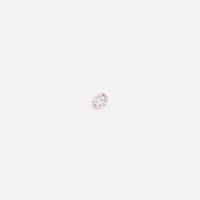 0.015 Carat round-cut FP Argyle pink diamond