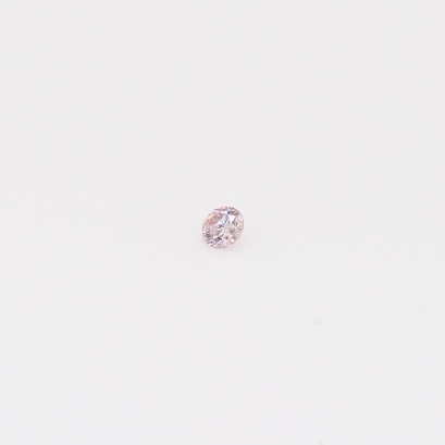 0.02 Carat round-cut FP Argyle pink diamond