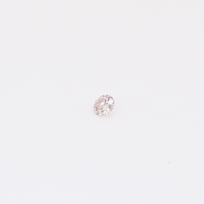 0.025 Carat round-cut FLP Argyle pink diamond