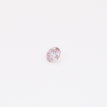 0.07 Carat round-cut FLP Argyle pink diamond