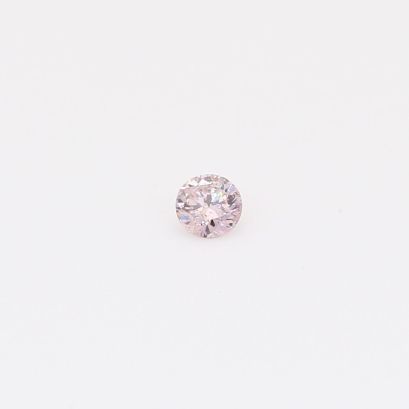 0.075 Carat round-cut FLP Argyle pink diamond