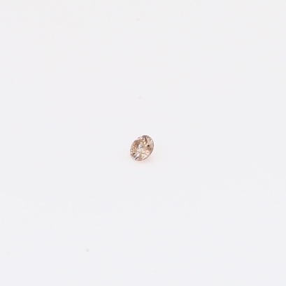 0.015 Carat round-cut Argyle intense pink champagne diamond