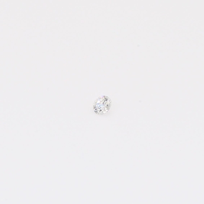 0.02 Carat round-cut G/H white diamond