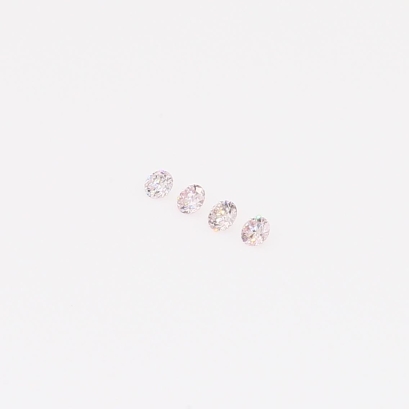 0.04 Total carat parcel of round-cut FLP Argyle pink diamonds
