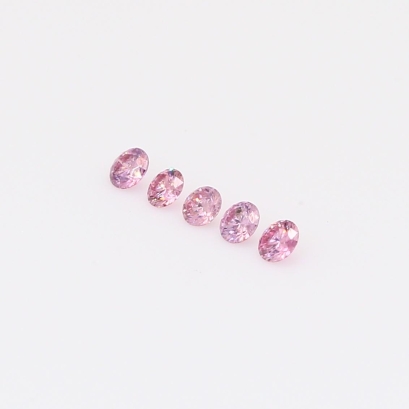 0.10 Total carat parcel of round-cut FIPP Argyle pink diamonds
