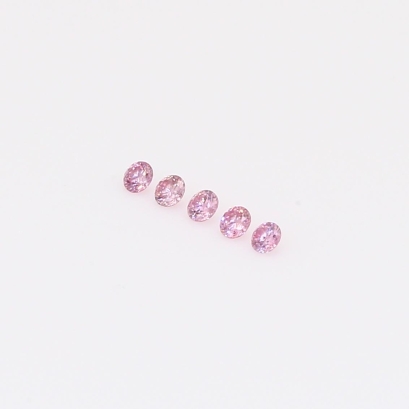 0.05 Total carat parcel of round-cut FIPP Argyle pink diamonds