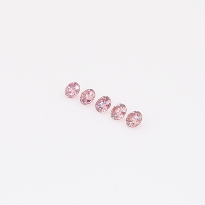 0.05 Total carat parcel of round-cut FIPP Argyle pink diamonds
