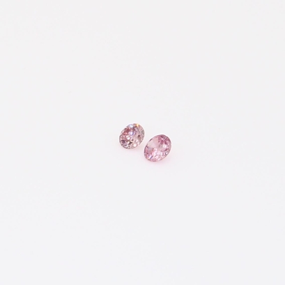 0.04 Total carat pair of FIPP Argyle pink diamonds