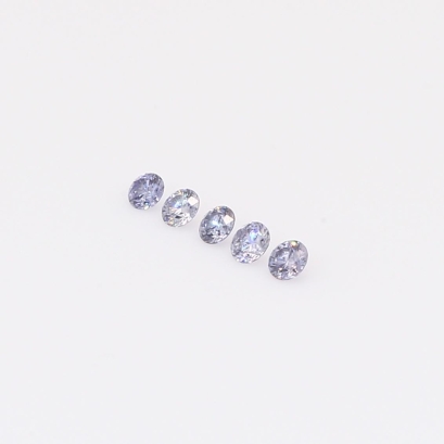 0.075 Total carat parcel of round-cut BL2 Argyle blue diamonds