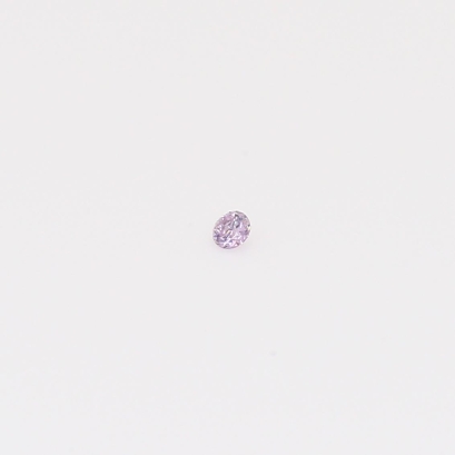 0.015 Carat round-cut fancy purple diamond