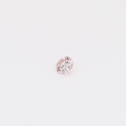 0.06 Carat round-cut FLP Argyle pink diamond