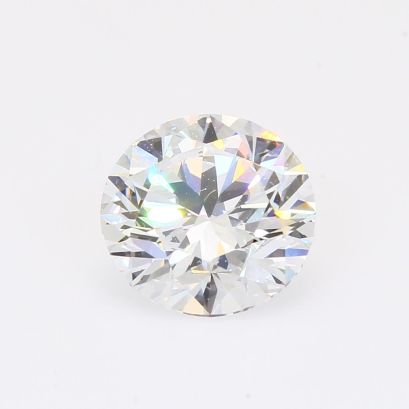 2.54 Carat brilliant-cut round white lab-grown IGI-certified diamond