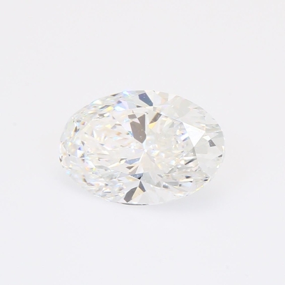 2.02 Carat oval-cut white lab-grown IGI-certified diamond