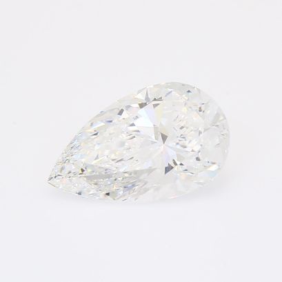 2.05 Carat pear-cut white lab-grown IGI-certified diamond