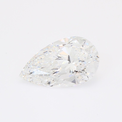 2.05 Carat pear-cut white lab-grown IGI-certified diamond