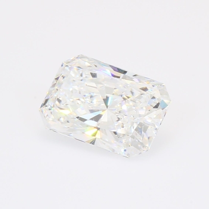 2.54 Carat radiant-cut white lab-grown IGI-certified diamond
