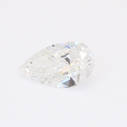 1.50 Carat pear-cut white lab-grown IGI-certified diamond