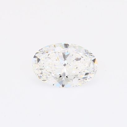 1.26 Carat oval-cut white lab-grown IGI-certified diamond