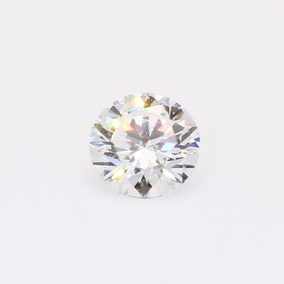 1.04 Carat brilliant-cut round white lab-grown IGI-certified diamond