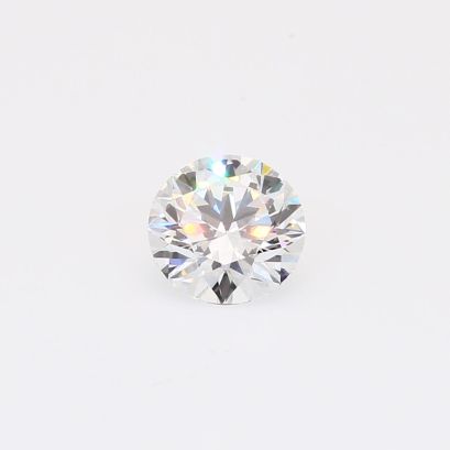 0.72 Carat brilliant-cut round white lab-grown IGI-certified diamond