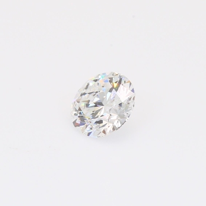 0.72 Carat brilliant-cut round white lab-grown IGI-certified diamond