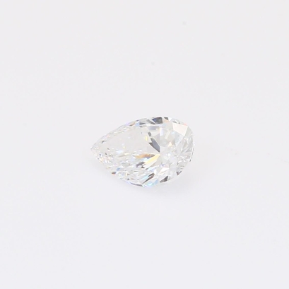 0.51 Carat pear-cut white lab-grown IGI-certified diamond