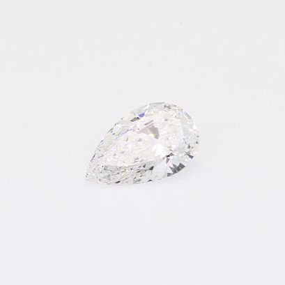 0.53 Carat pear-cut white lab-grown IGI-certified diamond