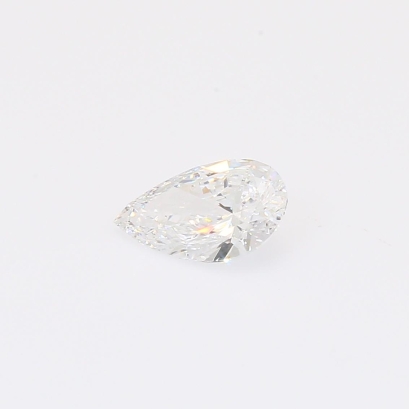 0.53 Carat pear-cut white lab-grown IGI-certified diamond