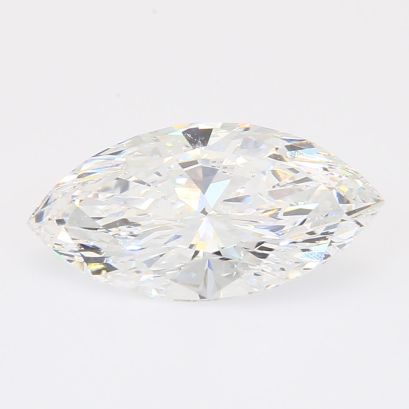 3.08 Carat maquise-cut white lab-grown IGI-certified diamond