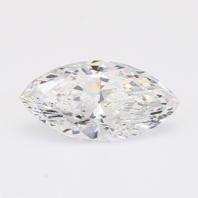 2.58 Carat marquise-cut white lab-grown IGI-certified diamond