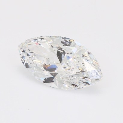 2.58 Carat marquise-cut white lab-grown IGI-certified diamond