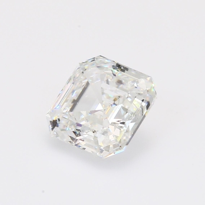 2.85 Carat asscher-cut white lab-grown IGI-certified diamond