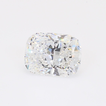 2.03 Carat cushion-cut white lab-grown IGI-certified diamond