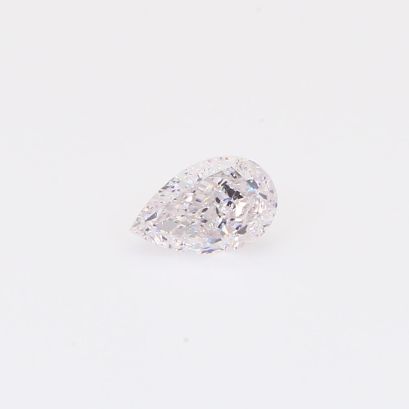 0.47 Carat pear-cut light purplish-pink diamond