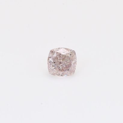 0.42 Carat cushion-cut fancy light purplish-pink diamond