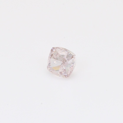 0.42 Carat cushion-cut fancy light purplish-pink diamond