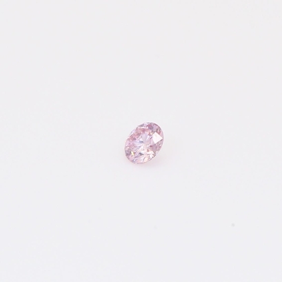 0.07 Carat round-cut FPP Argyle pink diamond