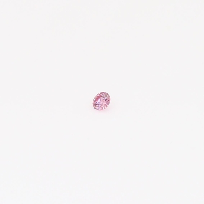 0.015 Carat round-cut FIPP Argyle pink diamond