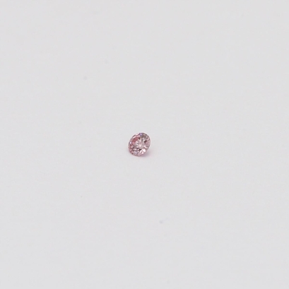 0.01 Carat round cut FIPP Argyle pink diamond